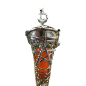 Pendule cône pentagramme + 7 pierres