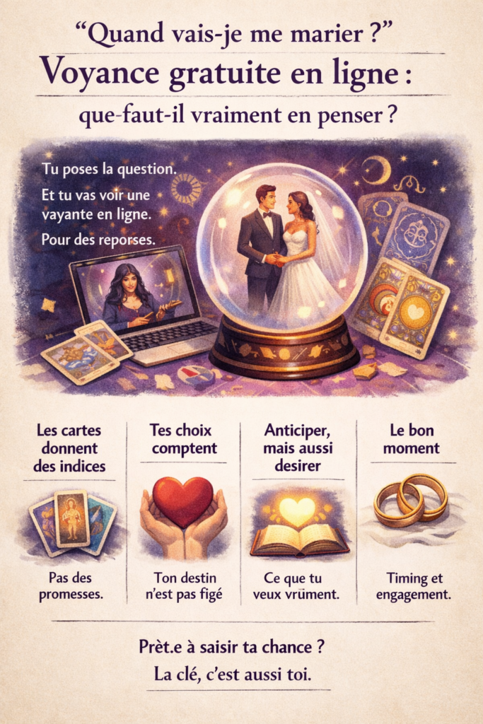 Quand vais-je me marier ?